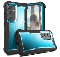 GSCASE 2024 Usine Moins Cher Prix 3-en-1 Mobile Phone Case Thick TPU Rubber Shockproof Full-Body Cover Pour Samsung S24