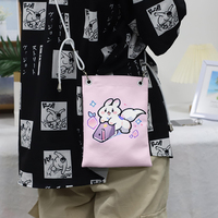 Pochette de téléphone antistatique de style Anime personnalisée et écologique OEM directement en usine pour les voyages et les achats