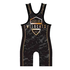 Custom Sublimated Men Wrestling Singlet Sportswear Wrestling Dress Custom Color Unisex 4 Custom Designed Baseball Jersey 1PC