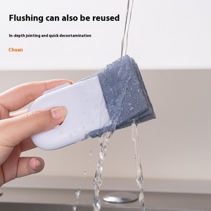 Brosse de nettoyage PP pour interstices de fenêtre, outil ménager de cuisine pour le nettoyage des surfaces difficiles d'accès - Product Image 3