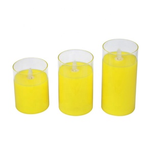 Bougies <span class=keywords><strong>flamme</strong></span> à piles, <span class=keywords><strong>avec</strong></span> minuterie, vente en gros, 12 pièces - Product Image 5