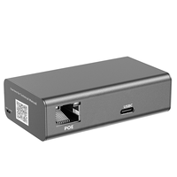 Installation facile Conception prête à l'emploi Convertisseur Poe vers USB-C avec alimentation et données