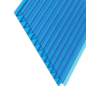 Lámina <span class=keywords><strong>Alveolar</strong></span> de <span class=keywords><strong>Policarbonato</strong></span> Moderna, <span class=keywords><strong>Espesor</strong></span> de 6-12 mm, Tamaño 1220x2440 mm, Recubrimiento UV, Retardante de Fuego, para Techos Exteriores y Almacenes - Product Image 2