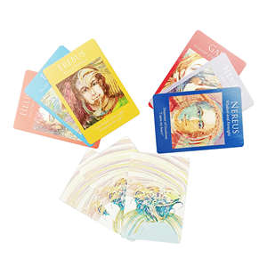 Cartas de <span class=keywords><strong>Tarot</strong></span> Portátiles Ecológicas Impresas Personalizadas con Impresión de Logotipo en Papel para la Venta - Product Image 5