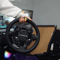 Volant de jeu de simulation de course automobile RenixSim C12 12nm à entraînement direct, volant de course pour PC, volant de course pour simulateur de camion