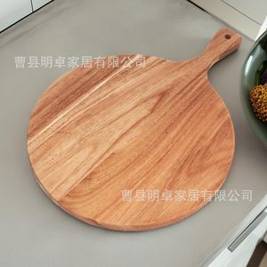 Bandeja Giratoria de Cocina Akira de Madera de Acacia, 2 Niveles, para Condimentos, Color Natural, para Uso en la Cocina - Product Image 4