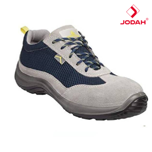 รองเท้าเซฟตี้อุตสาหกรรม JODAH มาตรฐาน S1P กันลื่น ระบายอากาศ หนังกลับผสมหนังแท้ ป้องกันการกระแทก รุ่น Unisex ASTISPGB36 - Product Image 4