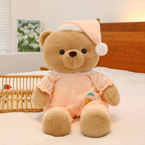 Orsacchiotto 'Good Night Bear' Super Morbido Stile Cuscino, Peluche Carino da Letto, Bambola Virale su Internet con Imbottitura in Cotone PP - Product Image 3
