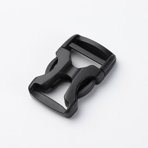 Hebilla de liberación lateral de plástico Jiuyuan, negra, duradera, accesorio para mochilas y riñoneras - Product Image 2