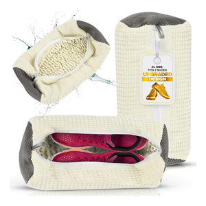 Bolsa de Lavado para Zapatos y Tenis Reutilizable, de Fibra Especial, Grande, Resistente y de Alta Calidad, Tamaño XL, para Lavadora y Secadora - Product Image 1