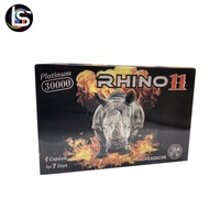 Boîte d'emballage personnalisée en forme de capsule 3D à prix d'usine pour pilules Rhino 69 et gel Rhino Gold pour l'amélioration masculine