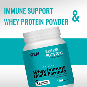 Oem/odm מועשר בויטמין חלבון מי | תמיכה חיסונית & שריר | טעם מותאם אישית & אבקת תווית - Product Image 3