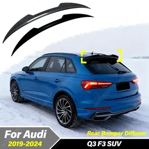 Pour Q3 F3 SUV 2019 2020 2021 2022 2023 2024 Kit d'accessoires de décoration d'aile de toit arrière et de spoiler de hayon pour automobile - Product Image 1