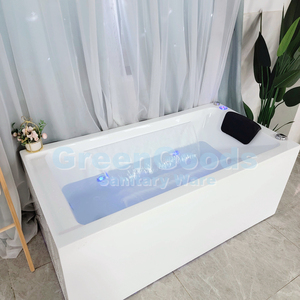 Bañera de baño moderna, bañera de masaje independiente <span class=keywords><strong>en</strong></span> cascada, gran oferta - Product Image 6