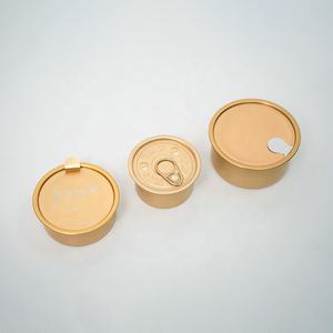 Conteneur en métal, bol en aluminium écologique avec couvercle en aluminium, qualité alimentaire pour les aliments de nid d'oiseau, en conserve avec des couvercles faciles à retirer - Product Image 6