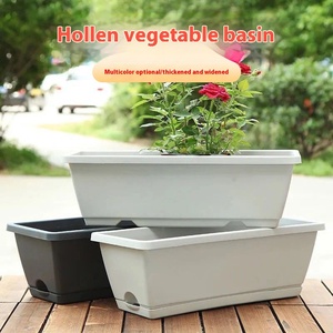 Modern Home Large Flower <strong>Vegetable</strong> <strong>Pots</strong> New Horun Thickened Plastic Planting <strong>Pots</strong> with DIY Design Pack of <strong>Vegetable</strong> <strong>Pots</strong> - Product Image 3