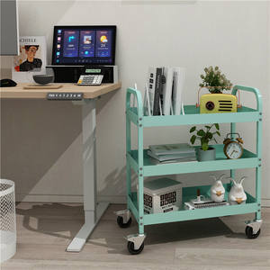 Carrito Móvil con Estante de Almacenamiento de <span class=keywords><strong>3</strong></span> Niveles, Apto para Múltiples Escenarios: Hogar, Garaje, Taller - Product Image 5