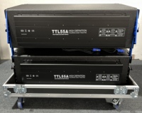 Sistema de Altavoces Line Array Profesional LSttl55 de Audio, Doble Woofer de 12 Pulgadas y Tres Vías, Completo para Teatro