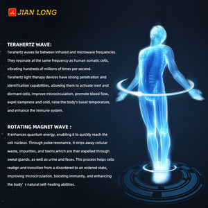 Terapia de combinación 1500W Terapia de terahercios de alta potencia Activar células Control remoto Biorresonancia Tratamiento de cuerpo completo - Product Image 4