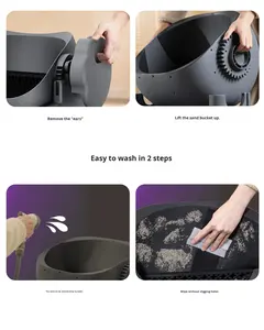 Australische OEM Selbstreinigende Elektrische Katzentoilette mit Zeitgesteuerter App-Steuerung Geruchlos Automatische Toilette Einfach zu Reinigende Katzentoilette - Product Image 5