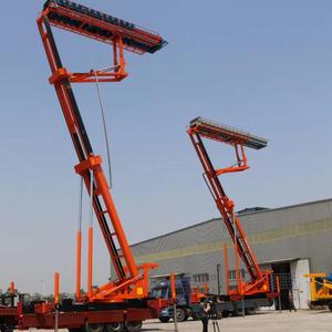 Plateforme hydraulique automatique de 26 m pour le levage d'équipements de pose de carreaux à grande hauteur / machines de profilage à rouleaux pour hauteurs - Product Image 2