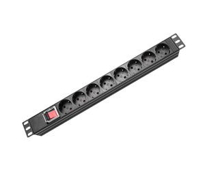 19 "tiêu chuẩn <span class=keywords><strong>16A</strong></span> <span class=keywords><strong>Schuko</strong></span> Loại ổ cắm PDU phân phối điện đơn vị cho trung tâm dữ liệu - Product Image 3