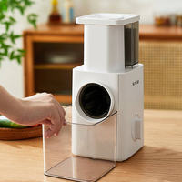 Hachoir à légumes électrique pour la cuisine à domicile, hachoir à légumes, râpe à légumes, lames de robot culinaire avec lame de broyage, lame de râpe.