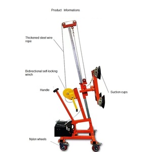 Ventosas tipo empuje manual, elevador de vacío para ventana, carrito con ventosa, elevador de gafas para levantar vidrio - Product Image 5