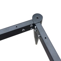 OEM Personnalisé De Luxe En Métal de Fer Or Marbre Ardoise Table Base Tube Conique Jambe de Table À Manger Meubles Jambe