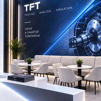 Conception de stand d'exposition en forme de L sur mesure 10x20 pieds |   Boîte à lumière suspendue, espace ouvert, écrans de présentation et zone de réunion pour NI Connect 2027