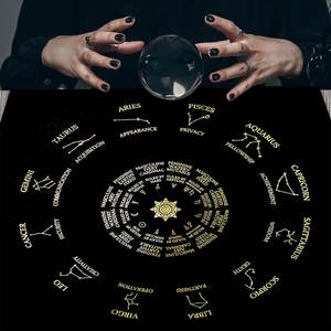 Aduanas no tejido Floral terciopelo Tarot tarjeta mantel Boho decoración péndulo <span class=keywords><strong>runas</strong></span> mágicas cubierta Ritual tela para uso doméstico - Product Image 4