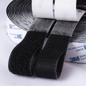 Tùy chỉnh 3m tự dính không thấm nước Nylon móc và vòng lặp băng trắng/đen mạnh mẽ lực dính cho văn phòng nhà sử dụng - Product Image 2