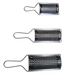 Râpe multifonction en acier inoxydable, trancheuse, coupe-légumes, zester, hachoir, broyeur, déchiqueteur, grattoir, lime, avec poignée ergonomique haute performance - Product Image 1