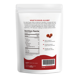 Polvo de Azufaifo Ácido, Extracto Natural Crudo, Antioxidante, Apoyo para el Sueño y la Salud Intestinal, Empaque Personalizable, Construcción de Marca Distintiva - Product Image 4