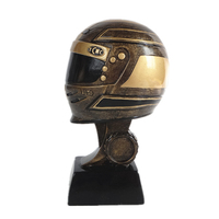 Trofeo de Resina para Casco de Carreras WeiVista, Premio de Deportes de Motor, Insignia con Logotipo Personalizado