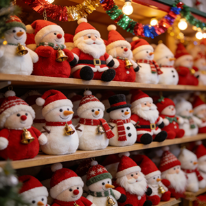 Peluche Navidad Alto Para Decoración - Mega Bahia