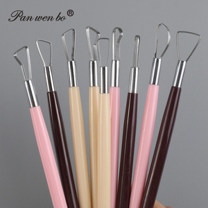 Outils de poterie et de sculpture en argile et plastique : Couteau à fil plat double tête pour embellissement et sculpture - Product Image 4