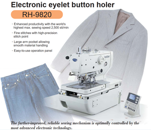 Machine à coudre électronique à œillets haute vitesse de marque japonaise 9820, vente chaude - Product Image 3