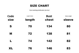 แจ็คเก็ตแฟชั่นแบรนด์สไตล์ยุโรป-อเมริกันแนวสตรีทเทรนดี้ ขายส่ง ดีไซน์สีบล็อก น้ำหนักเบา ระบายอากาศได้ดี สวมใส่สบาย ทรงหลวม - Product Image 6