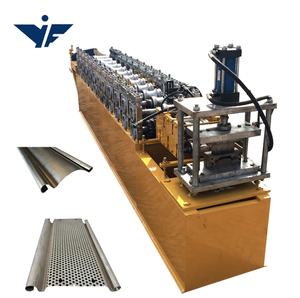 Heißer Verkauf Niedriger Preis Verzinkte Rollt ür Rollform maschine Hoch effiziente Fliesen herstellungs maschinen - Product Image 1