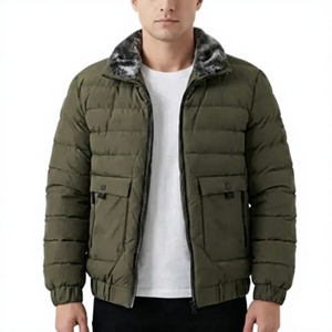 โรงงานขายส่ง EVER GLOW ผู้ผลิตเสื้อแจ็คเก็ตพัฟเฟอร์บุใยสังเคราะห์สำหรับผู้ชายแบบมีฮู้ด  สำหรับฤดูหนาว  แบบสั่งทำได้  วัสดุไนลอนด้านหน้า  ทันสมัย  และเป็นมิตรต่อสิ่งแวดล้อม - Product Image 1
