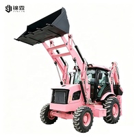 Mini-chargeuse-pelleteuse robuste 4x4, moteur diesel Changfa, système hydraulique, capacité de la benne de 0,1 m³, haute efficacité opérationnelle, OEM