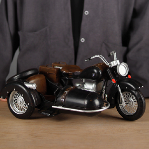 Para <span class=keywords><strong>BMW</strong></span> R71 motocicleta de <span class=keywords><strong>tres</strong></span> <span class=keywords><strong>ruedas</strong></span> modelo Retro nostálgico sala de estar ventana decoración ornamento - Product Image 6