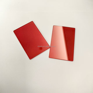 Filtres optiques rouges <span class=keywords><strong>Hoya</strong></span> R-62 Hb610 Rg610 en verre de 2 mm d'épaisseur, transmission de la lumière de 95 % pour appareil photo et éclairage - Product Image 1