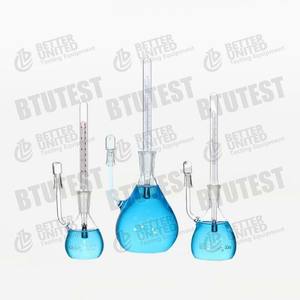 Pycomètre de température de haute qualité, équipement de laboratoire transparent pour le test de l'eau, pycomètre en verre de 25 ml - Product Image 4