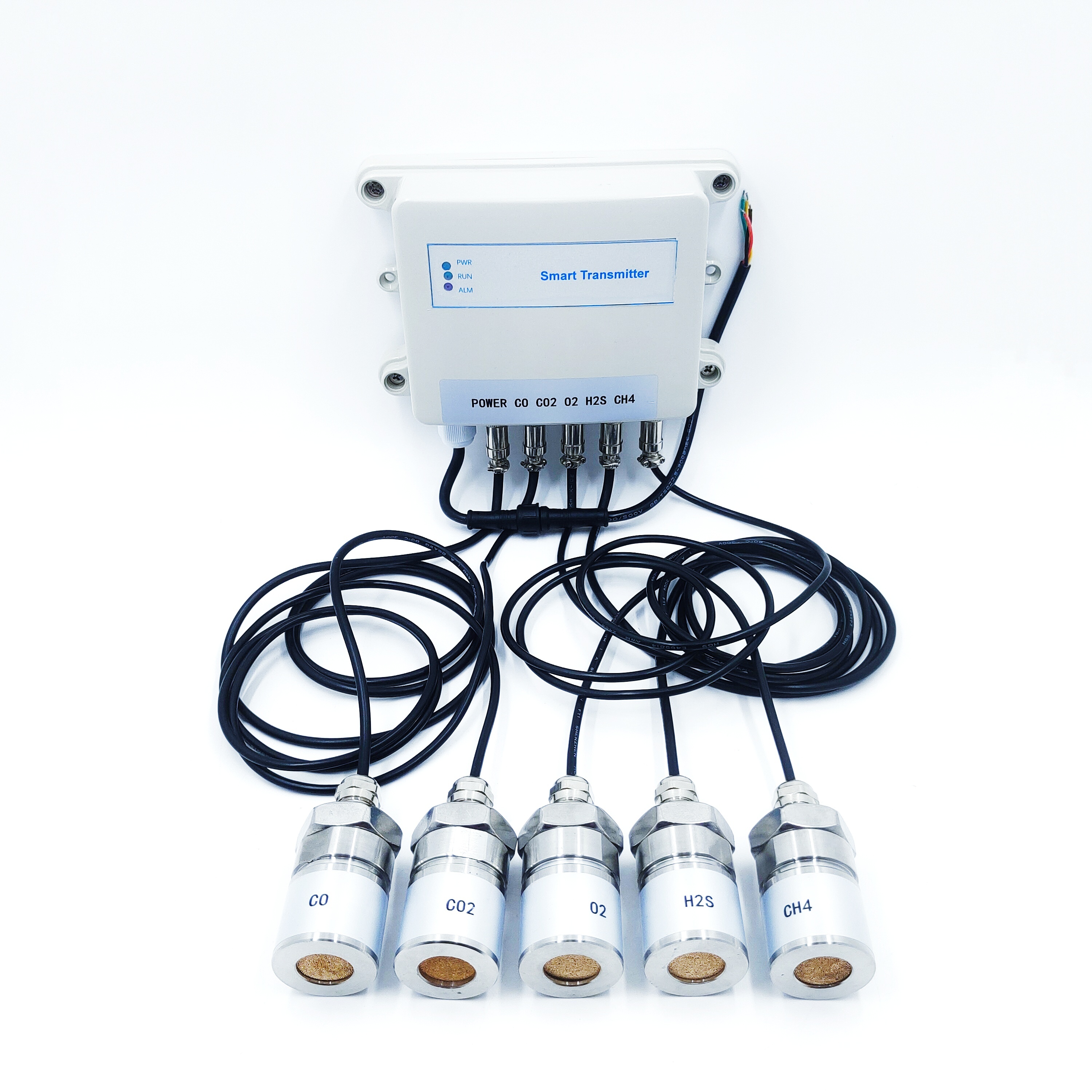 MULTI FUNCTIONAL ONLINE AIR QUALITY MONITORING AMMONIA OZONE O2 CO CO2 CH4 H2S  INDUSTRIAL GAS SENSOR