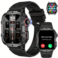 Reloj Inteligente Deportivo para Exteriores de la Mejor Calidad, QX11, 420 mAh, Resistente al Agua 3 ATM, Monitor de Actividad Física para Natación, Reloj Inteligente para Hombre