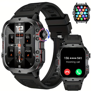 Reloj Inteligente Deportivo para Exteriores de la <span class=keywords><strong>Mejor</strong></span> Calidad, QX11, 420 mAh, Resistente al Agua 3 ATM, Monitor de Actividad Física para Natación, Reloj Inteligente para Hombre - Product Image 1