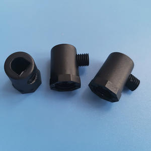 Approvisionnement d'usine M10 Lock câble Fixateur Externe hexagonal câble pince noir cordon d'alimentation boucle anti-stress douille - Product Image 5