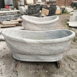 Hand Carved Natural Black Color Marble Bath <strong>Bathtub</strong> - Product Image 6
